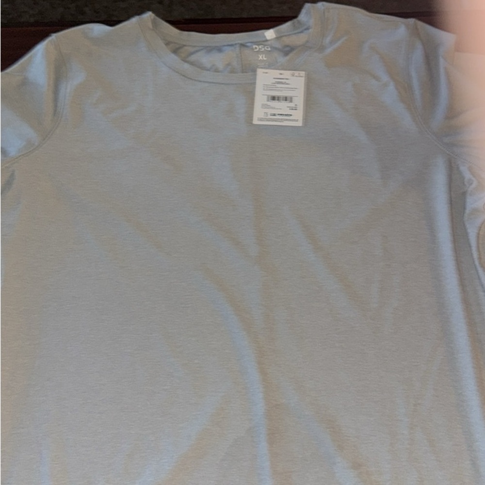 DSG Men's Light Gray Long Sleeve Tee